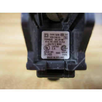 Square D QOB-115 Circuit Breaker 115Amp QOB115 - New No Box
