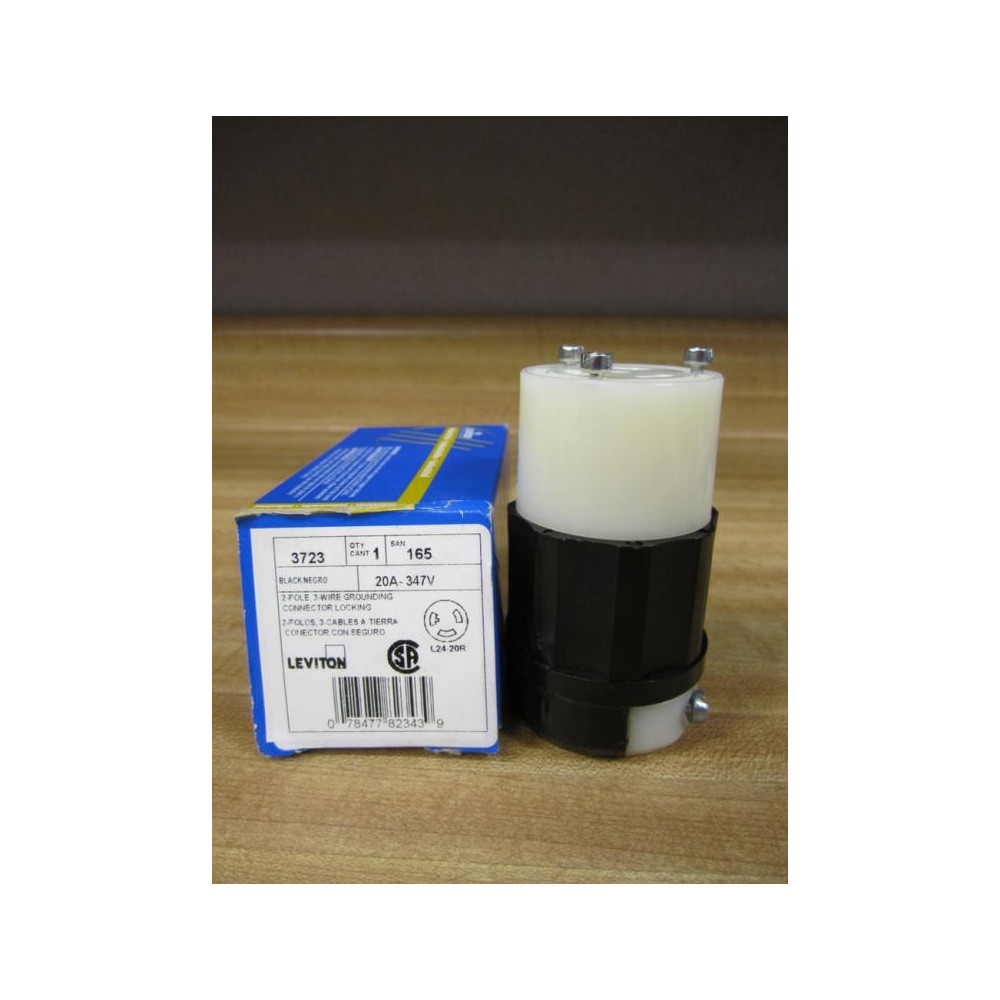 Leviton 3723 Locking Connector 20A