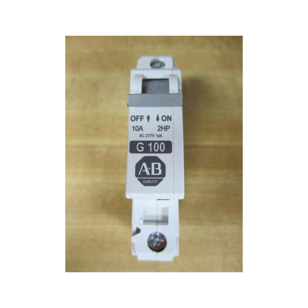 Allen Bradley 1492-CB1G100 Circuit Breaker 1492CB1G100 10A Ser C - New No Box