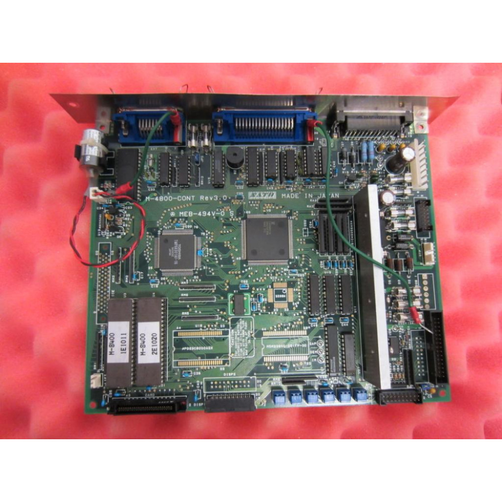 Sato M-4800-CONT Circuit Board MEB-494V-0 S Rev 3.0 - Parts Only