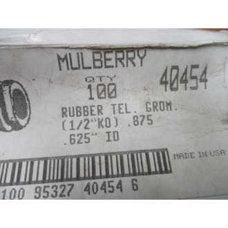 Mulberry 40454 Rubber Grommet (Pack of 32)