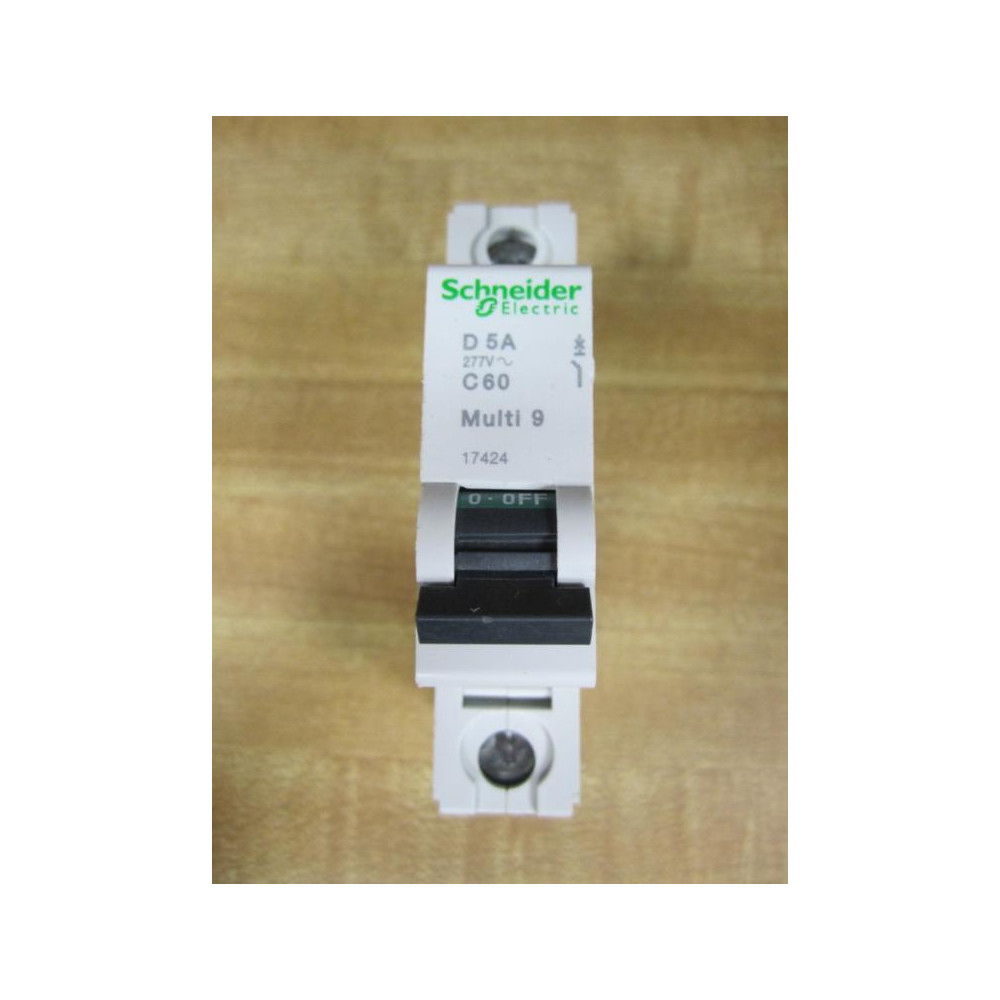 Schneider Electric D 5A-C60 Circuit Breaker D5AC60 17424 - New No Box