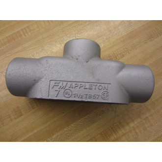 Appleton TB57 Grayloy FM7 Conduit Body 1-12" TB Style
