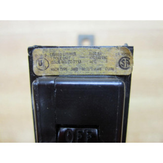 Cutler Hammer ZZ-7113 Eaton Circuit Breaker ZZ7113 - Used