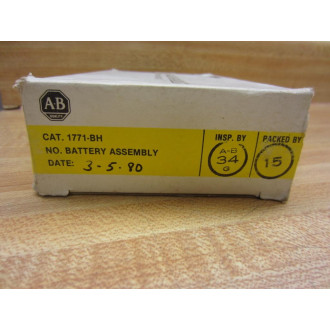 Allen Bradley 1771-BH Battery Assembly 1771BH
