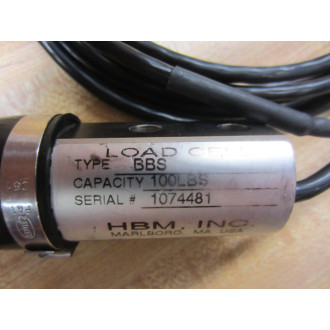 HBM BBS Load Cell Capacity- 100LBS - New No Box