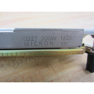 Micron A40L-0001-0327 Resistor 200W 16Ω 0327 - New No Box