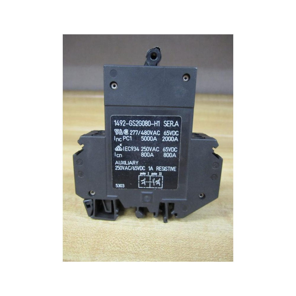 Allen Bradley 1492-GS2G080-H1 Circuit Breaker 1492GS2G080H1 - New No Box