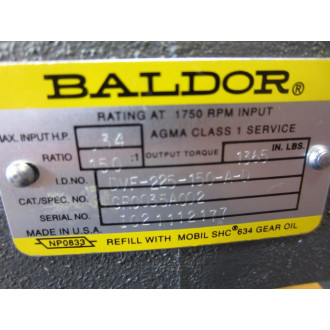 Baldor DVF-225-150-A-D Motor GR0035A002