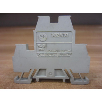 Allen Bradley 1492-WD3 Circuit Block 1492WD3 (Pack of 3) - New No Box