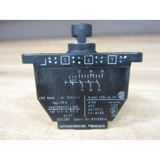 Mannesmann Demag 87455044 Contact Block SES2BE - New No Box