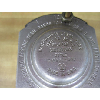 Westinghouse 505A612G01 Rotary Switch W2 - Used