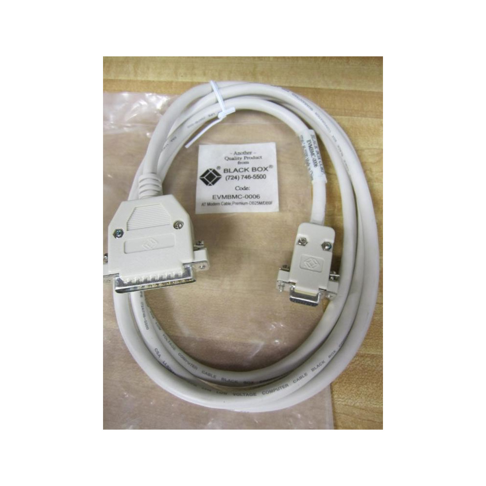Black Box EVMBMC-0006 AT Modem Cable EVMBMC0006