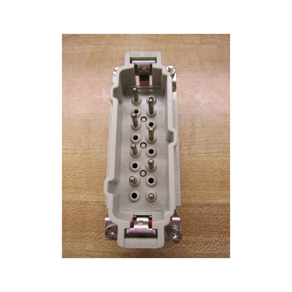 Harting Han-HvE6M Plug Insert 09340062601 - New No Box