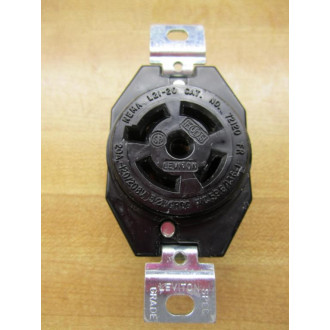 Leviton 72120FR Locking Receptacle L2120 - Used