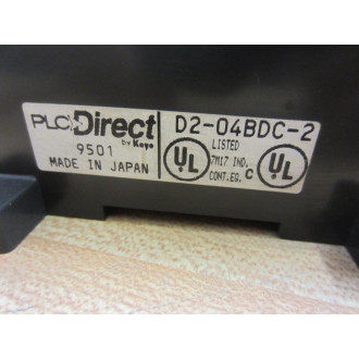 Koyo D2-04BDC-2 PLC Direct Logic 205 - Used