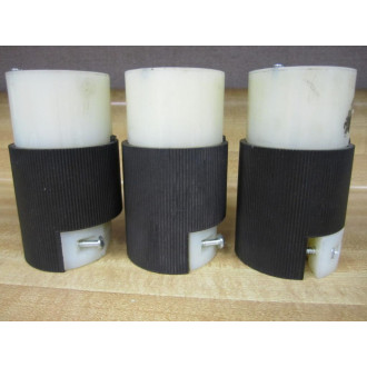 Hubbell HBL 2323 Twist-Lock Connector HBL2323 (Pack of 3) - Used