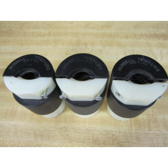 Hubbell HBL 2323 Twist-Lock Connector HBL2323 (Pack of 3) - Used