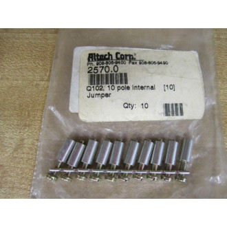 Altech 2570.0 Jumper Q102 (Pack of 10) - New No Box