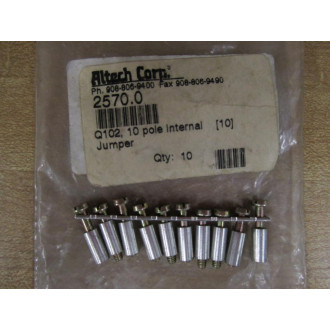 Altech 2570.0 Jumper Q102 (Pack of 10) - New No Box