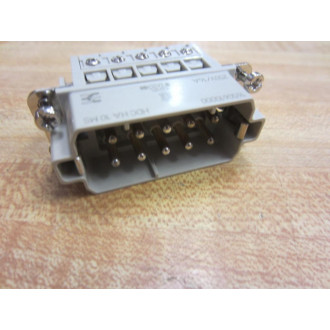 Weidmuller 1650610000 Terminal Block HDC-HA-10 MS
