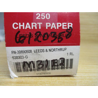 Leeds & Northrup 30690508 Chart Paper 538303-G