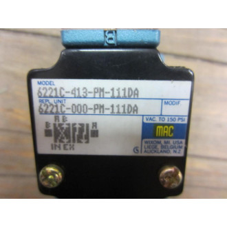 Mac Valves 6221C-413-PM-111DA Valve Replaces 6221C-000-PM-111DA