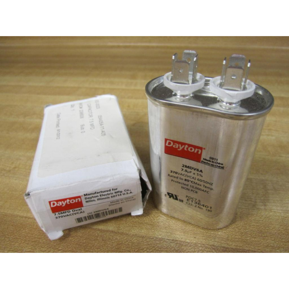 Dayton 2MDV6A Capacitor 75MFD
