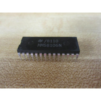 National Semiconductor MM58106N Integrated Circuit (Pack of 3)
