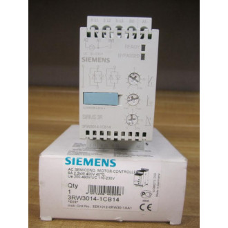 Siemens 3RW3014-1CB14 AC Semiconductor 3RW30141CB14