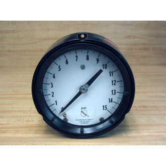 Ashcroft 45-1279-RS-04B15 Duragauge 15 PSI - New No Box