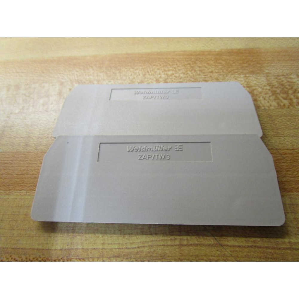 Weidmuller ZAPTW3 End PlateTerminal ZAPTW3 (Pack of 2) - Used