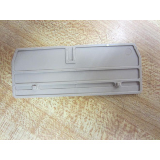 Weidmuller ZAPTW3 End PlateTerminal ZAPTW3 (Pack of 2) - Used