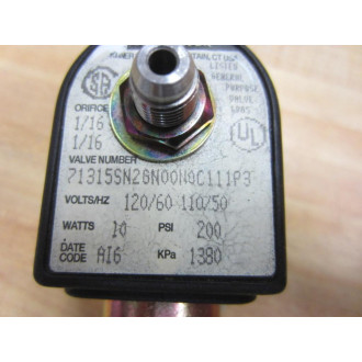 Honeywell 71315SN2GN00N0C111P3 Valve - Used