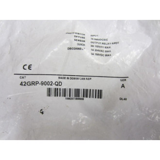 Allen Bradley 42GRP-9002-QD Photoswitch 42GRP9002QD