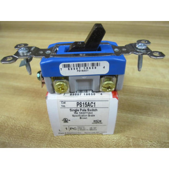 Pass & Seymour PS15AC1 Single Pole Switch 120277VAC