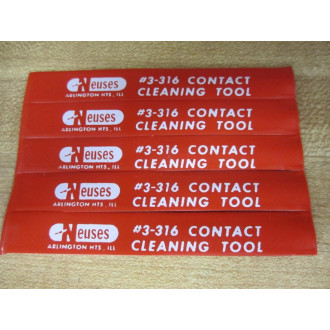 Neuses 3-316 Contact Cleaning Tool 3316 (Pack of 5)