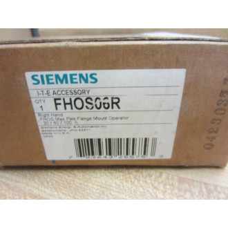 Siemens FHOS06R Flex Flange Mount