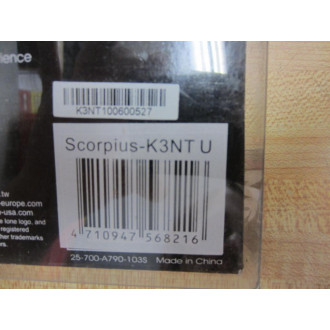 Ione Scorpius K3NT Mini Mutimedia Trackball Keyboard