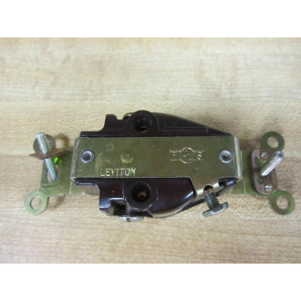 Leviton 5361 Single Industrial Receptacle Brown - New No Box