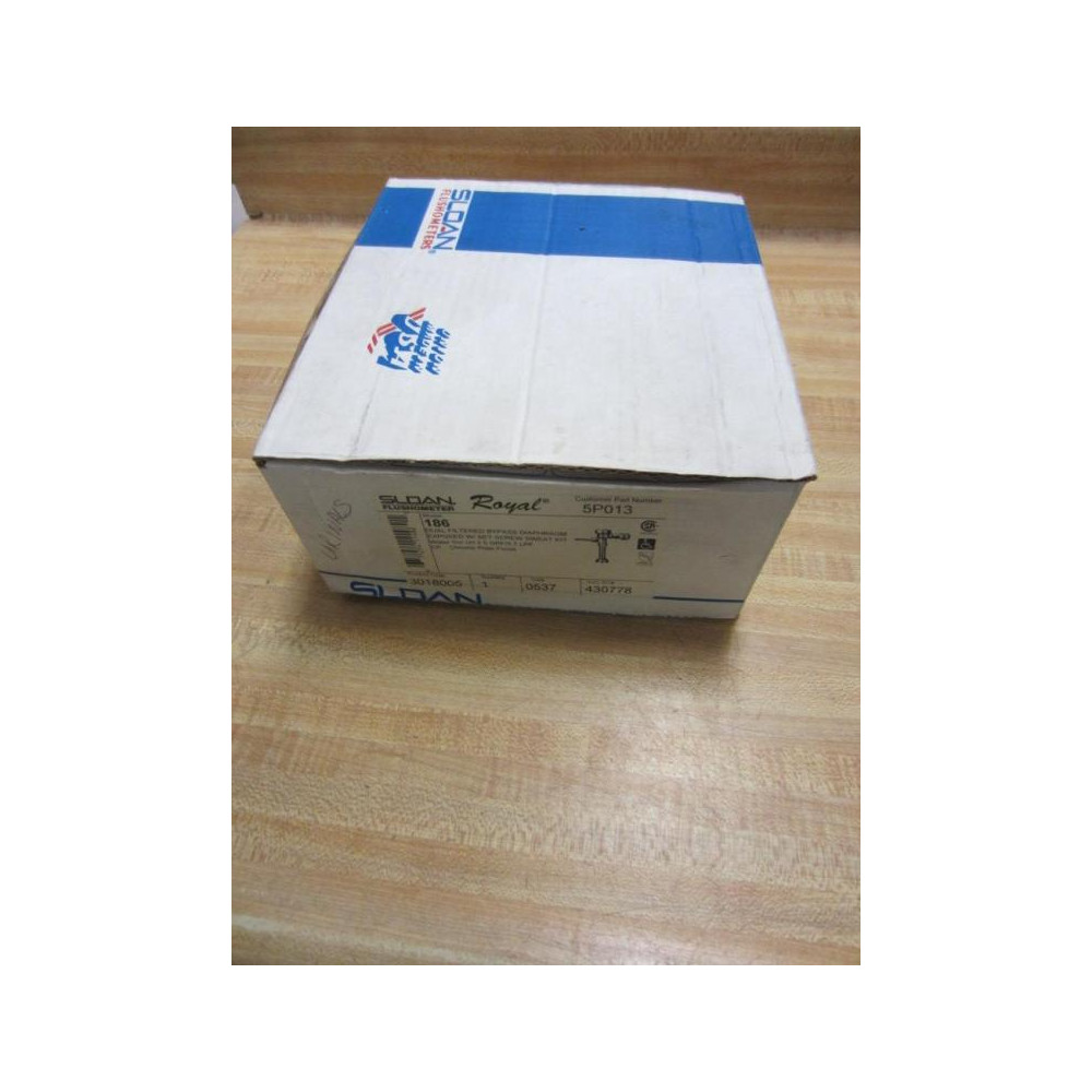 Sloan 186 Dual Filtered Bypass Diaphragm 1.5 GPF5.7 LPF