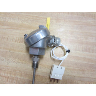 Pyro Mation R1T185H483-024-SL-8HN31 Temperature Probe W Connector - New No Box