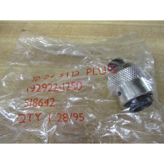 ITT Cannon Electric 192922-1250 Connector Plug 1929221250