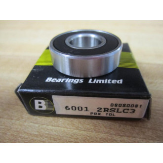 Bearings Limited 6001-2RSLC3 Ball Bearing 60012RSLC3