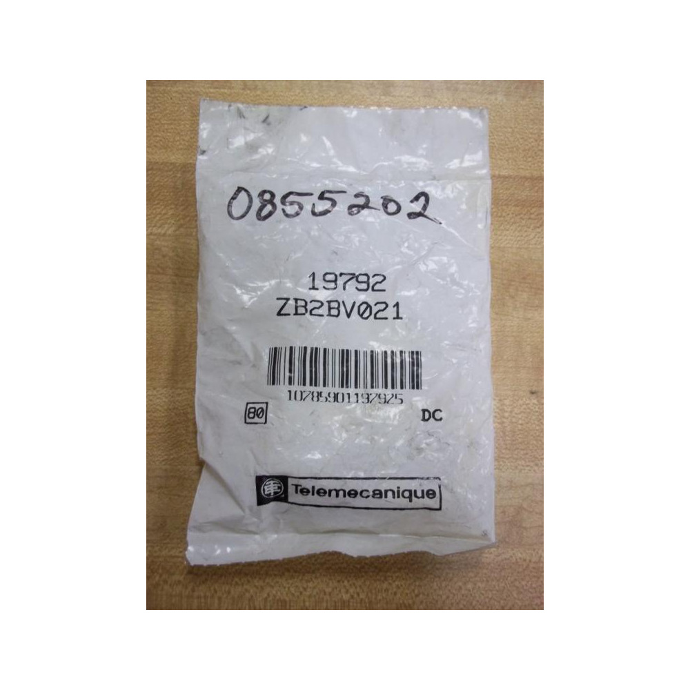 Telemecanique ZB2BV021 Pilot Light White Lens