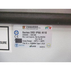 Zanardo D93 IP66 IK10 Enclosure B44849047 - Used