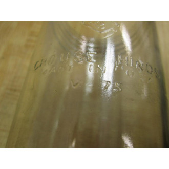 Crouse & Hinds V-75 Clear Glass Globe - New No Box
