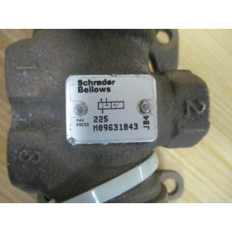 Schrader Bellows M09631843 Parker Manual Valve - New No Box