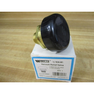 Watts Regulator N36-M1 12" Vacuum Relief Valve 0138457