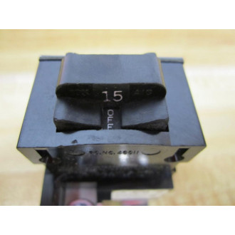 Siemens P115 ITE  Pushmatic Breaker 15A 1P 120240V